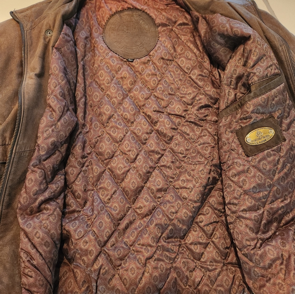 Hunting Horn leather jacket.